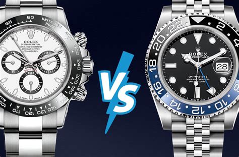 Rolex Daytona vs. Rolex GMT